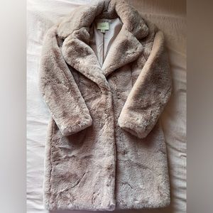 *SOLD* Blush Pink Fur Coat